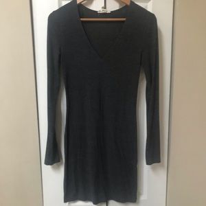 Gray Bodycon Dress